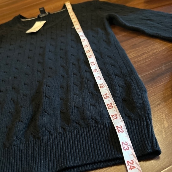 🌿SALE🌿NAUTICA Knit Pull over V neck Sweater Size Small - Picture 5 of 6